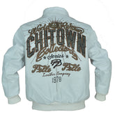 Pelle Pelle Chi-Town Collector White Leather Jacket